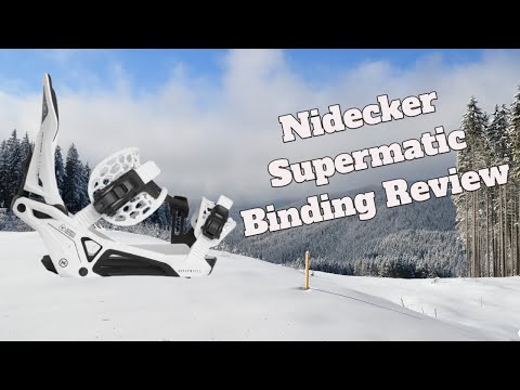 The 2024 Nidecker Supermatic Snowboard Binding Review