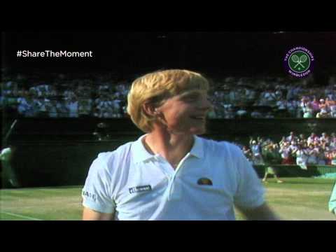 Share the Moment: Seventeen-year-old Becker becomes youngest male Grand Slam champion