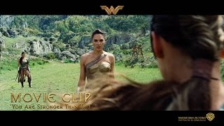 Wonder Woman ['You Are Stronger Than This' Movie Clip in HD (1080p)]