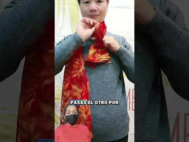 Vídeo relacionado con YUXITA Bufanda de cosplay a rayas para adultos, unisex, años 2000, bufanda larga y fina, bufanda delgada para primavera y otoño, bufanda fresca, uso diario para el cuello