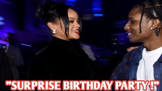 Rihanna Planing a Huge Surprise Birthday Party For A$AP Rocky with Just Close Friends and Family.. 