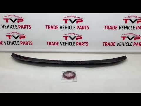 Fits BMW 3 Series G20 G80 M3 2019- Rear Trunk Boot Lip Spoiler PSM Gloss Black video