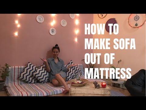 YouTube video about: How to turn a mattress into a couch?