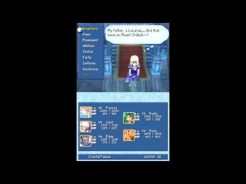 Let's Play Final Fantasy IV DS #76 The Lunarians