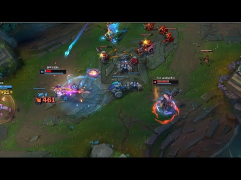DWG deokdam & hao yun bao bei - Caitlyn vs Jhin