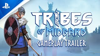 PlayStation Tribes of Midgard - Gameplay Reveal Trailer anuncio