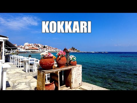Samos, Greece | Kokkari - Town, Restaurants and Beach