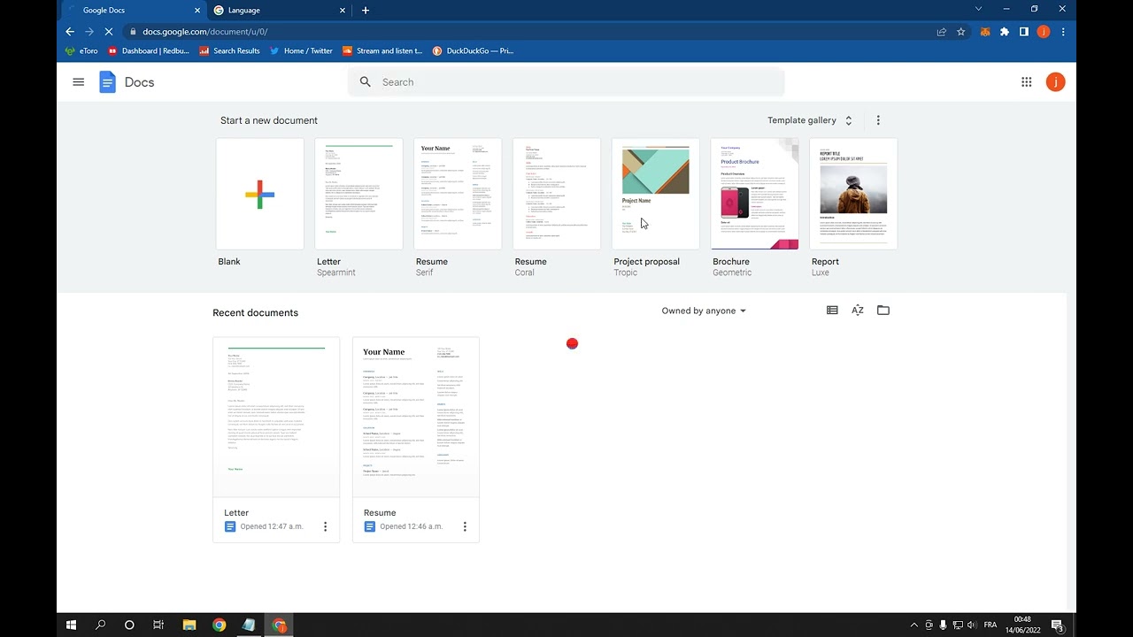 How To Make And Create Project Proposal on Google Docs PC