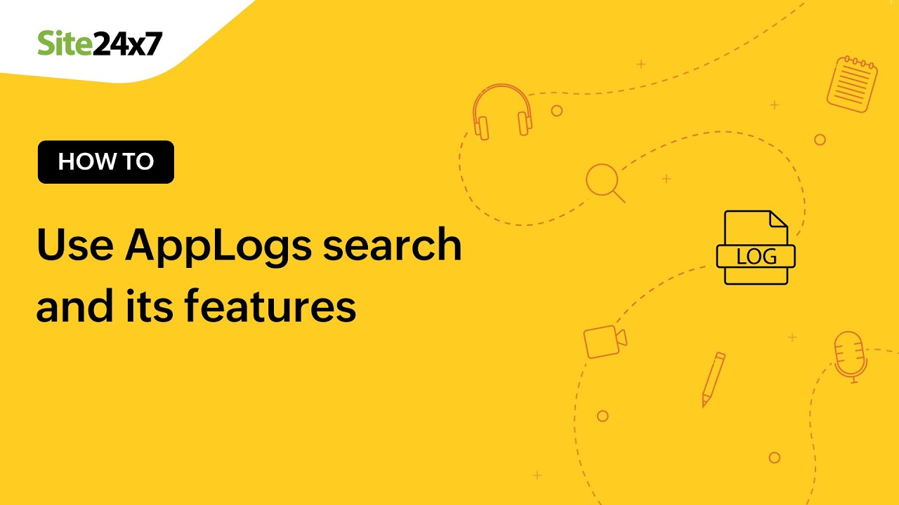 Use Applogs search and its features