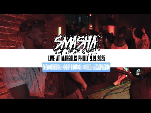 DJ SMASHA Live Set @ Margolis Philly – 9.17.25 (Deep House, Afrohouse, Club, Amapiano, Dance)