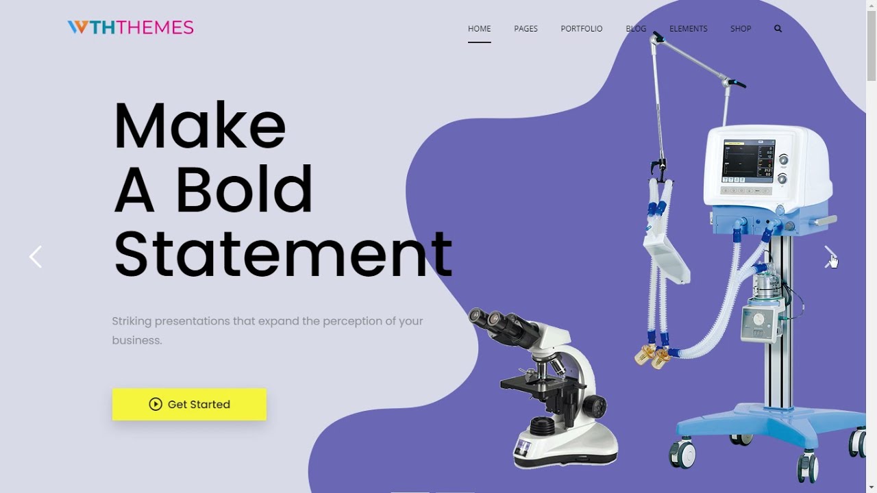 Responsive Medical WordPress Theme