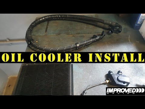 C5 Corvette Budget oil cooler install