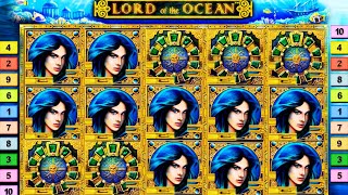 INSANE BIG WIN on Lord of the Ocean 🌊 Epic Slot Gameplay | Massive Spin Action!