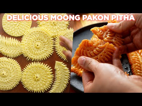 Easy & Delicious Moong Pakon Pitha Recipe