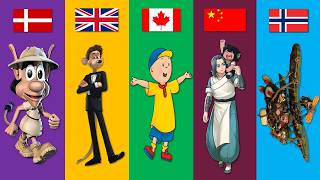 Cartoons From Different Countries | Pt.124