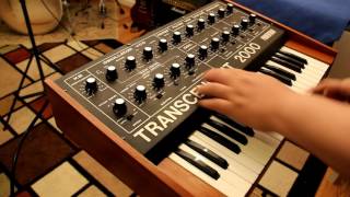 Video thumbnail for Powertran Transcendent 2000 - a few sound demos by SynthMania