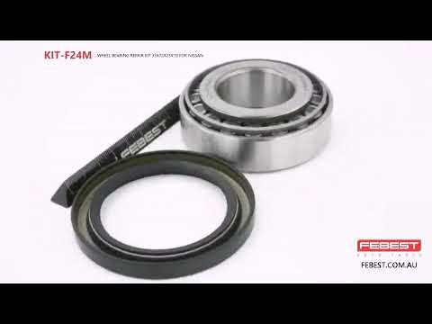KIT-F24M WHEEL BEARING REPAIR KIT 35X72X23X19 FOR NISSAN