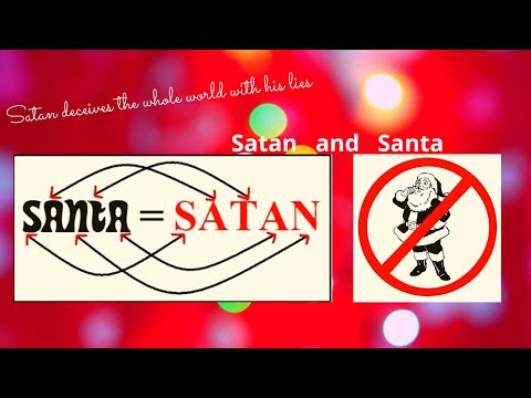 SANTA and SATAN- Santa and Christmas have Pagan Roots