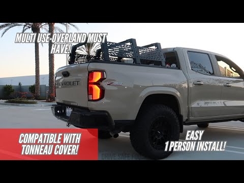 2023 Chevy Colorado mods : overland bed rack