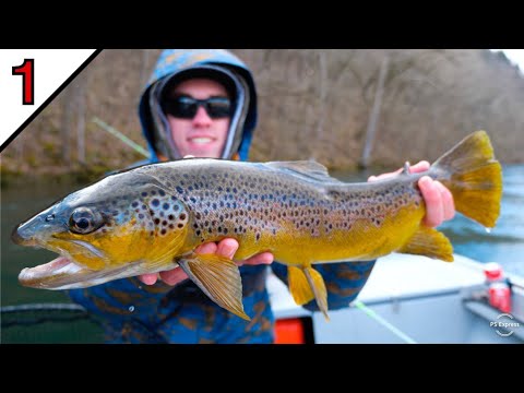 Fishing for WORLD CLASS Brown Trout (Streamer Fishing) || TROUT CAPITAL USA (PT. 1)