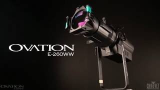 Video thumbnail for Ovation E-260WW LED Ellipsoidal by CHAUVET Professional by CHAUVET Professional