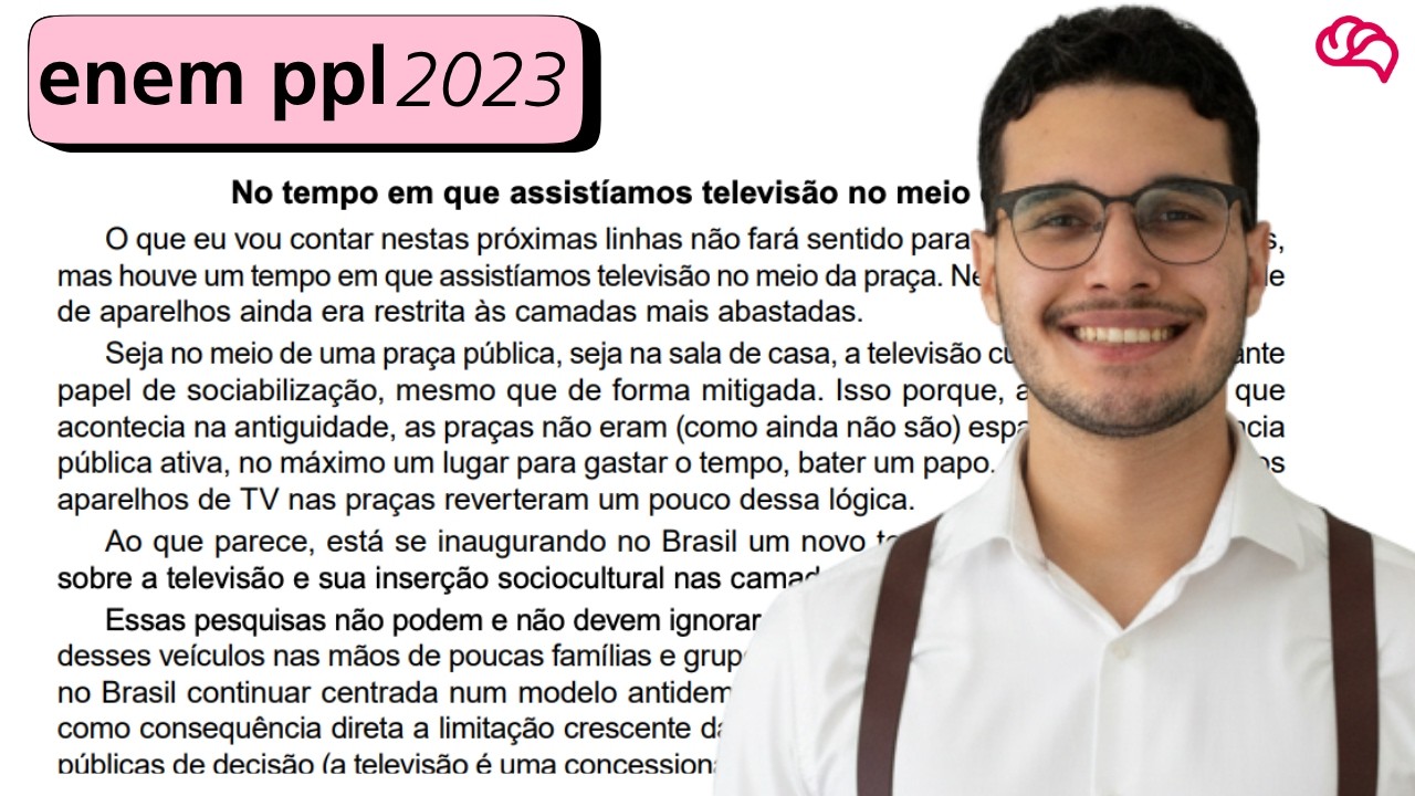Resolução em Vídeo — Questão 32 ENEM 2023 PPL