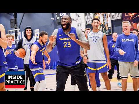 **EXCLUSIVE** Look Inside The Golden State Warriors Practice