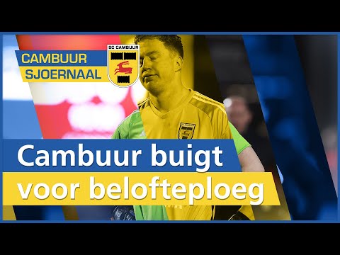Opnieuw afgetroefd door een belofteteam | CAMBUUR SJOERNAAL
