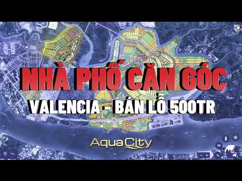 Nhà phố căn góc Valencia view công viên.