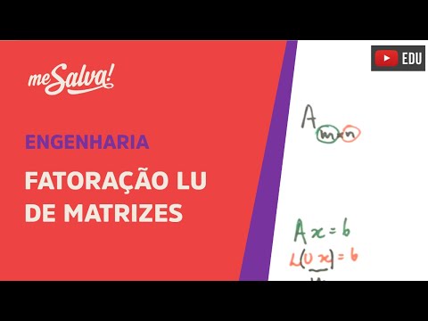 Me Salva! Álgebra Linear - ALGMT08 - Fatoração LU de Matrizes