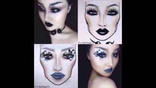 Facechart Compilation | cassieeMUA