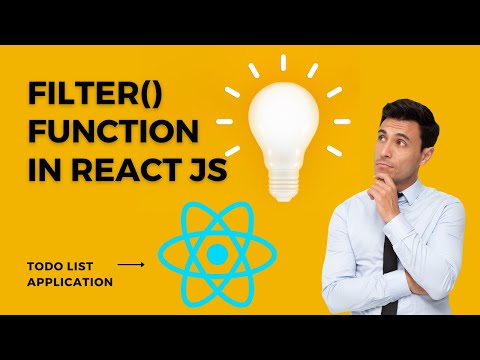 Filter Function In React Js Reactjs Javascript