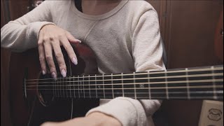  - GUITAR　アコギ弾きます　春が近いですね