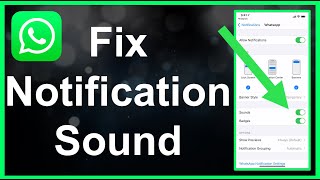 How To Fix WhatsApp Notification Sound (EASY!!!)