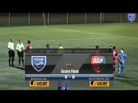 Foot - FCVB - ANDREZIEUX 05/11/2016