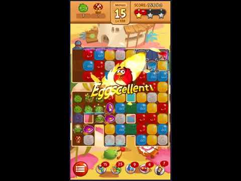Angry Birds Blast Level 538 - NO BOOSTERS 🎈🐦🎈🐦
