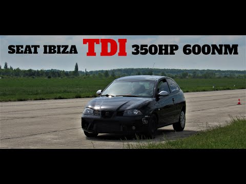 #SEAT IBIZA TDI PD 350HP 600NM #ACCELERATION 0 - 180KM/H -TURBO 2569 - FB 120% - DBILAS 272° #DIESEL