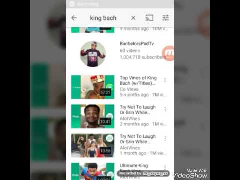 REACTION TO : KING BACH VINES