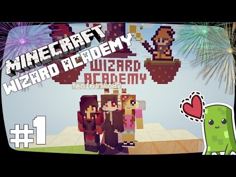 ✨ MINECRAFT - Wizard Academy (1/x) - Charming girls ✨