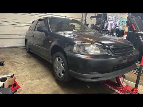 1999 Honda Civic Ek Rack And Pinion Replacement ( HOW TO ) Power Steering
