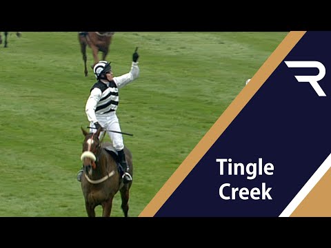 MOSCOW FLYER prevails in a clash of the titans in the the 2004 Tingle Creek at Sandown - Racing TV