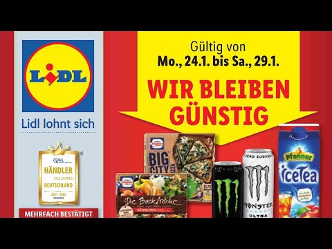 🛒 LIDL Katalog Prospekt 24. bis 29. Januar 2022 - Neuigkeiten, Angebote Deutschland 🇩🇪