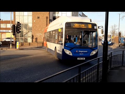 *Rare* Stagecoach in Sunderland gas bus on route 18