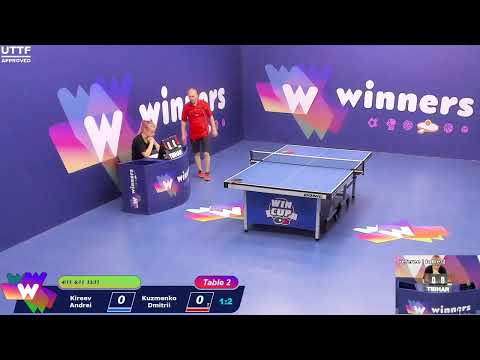 WINners CUP table 2  26.09  Kireev Andrei  - Kuzmenko Dmitrii 16:30