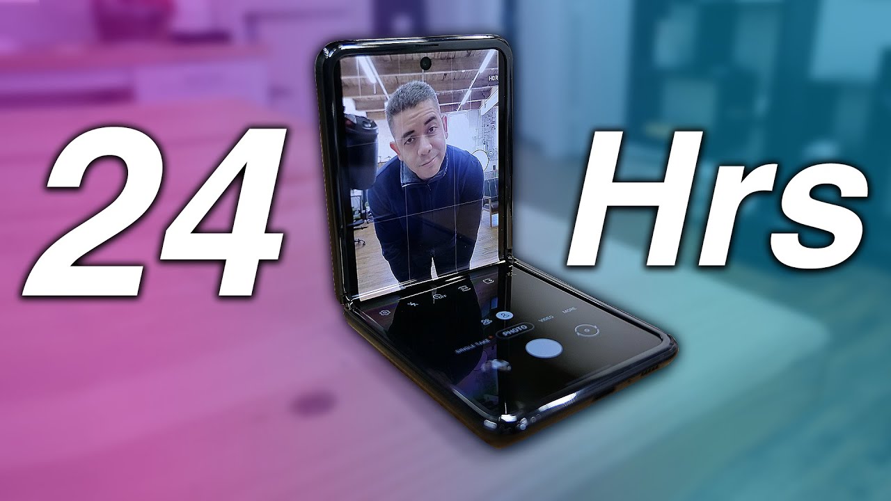 24 Hours with the Samsung Galaxy Z Flip: FOLDABLE S10e?!