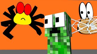 Minecraft Mobs : POU & POULINA - Minecraft Animation