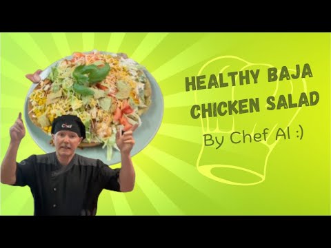 {How to make: Baja Chicken Salad **HEALTHY**}