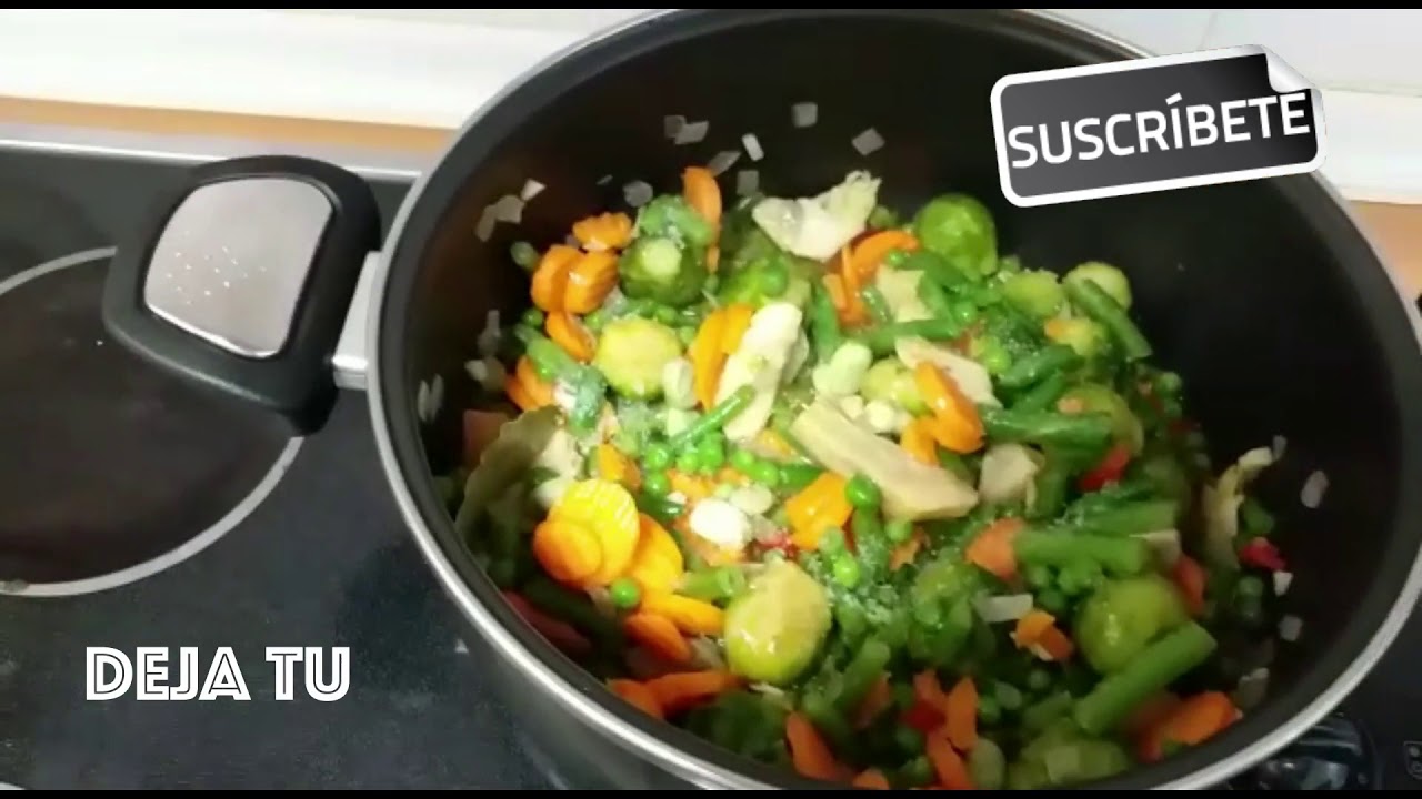 RECETA de MENESTRA de VERDURA [CONGELADA]?? FACIL Y RICA