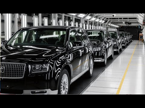 Thumbnail for How the Toyota Century SUV Is Made: From Raw Aluminum to Million-Dollar Japanese Luxury (Complete) by Toyota, SUV, Toyota Century (SUV), Toyota Century, Vehicle, Robot