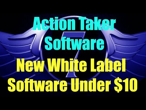 Action Taker Software Review Demo Bonus - New White Label Software Less Than $10 Video